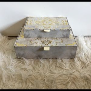 Decorative Golden Boxes